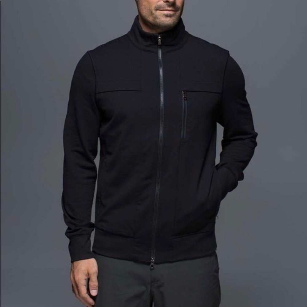 NWT Lululemon Post Gravity Jacket Men's Black Size S